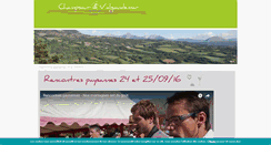 Desktop Screenshot of evenements.champsaur-valgaudemar.com